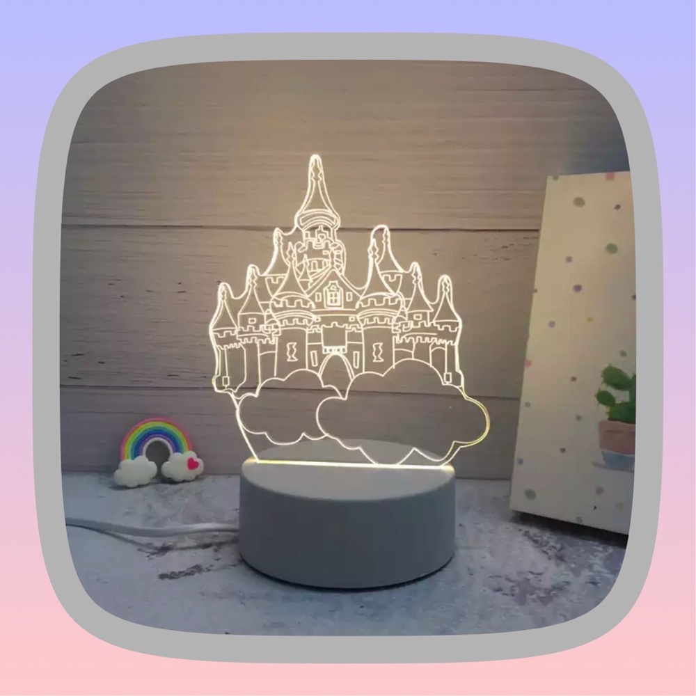 🆕 Fairytale Castle LED Nightlight Decoration